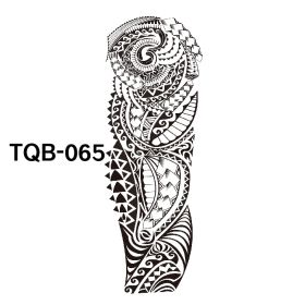 Waterproof Full Arm Tattoo Sticker (Option: 65style)