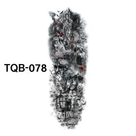 Waterproof Full Arm Tattoo Sticker (Option: 78style)