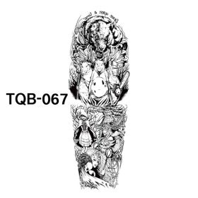 Waterproof Full Arm Tattoo Sticker (Option: 67style)