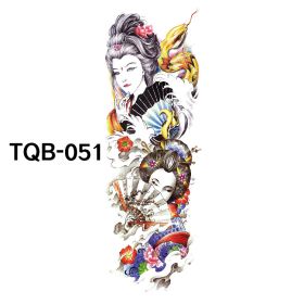 Waterproof Full Arm Tattoo Sticker (Option: 51style)
