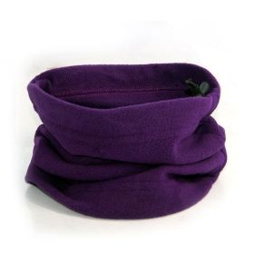 Warm wool scarf scarf (Color: Purple)