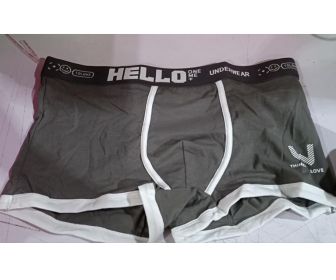 Underwear Men's Summer Youth Casual (Option: Brown-4XL)